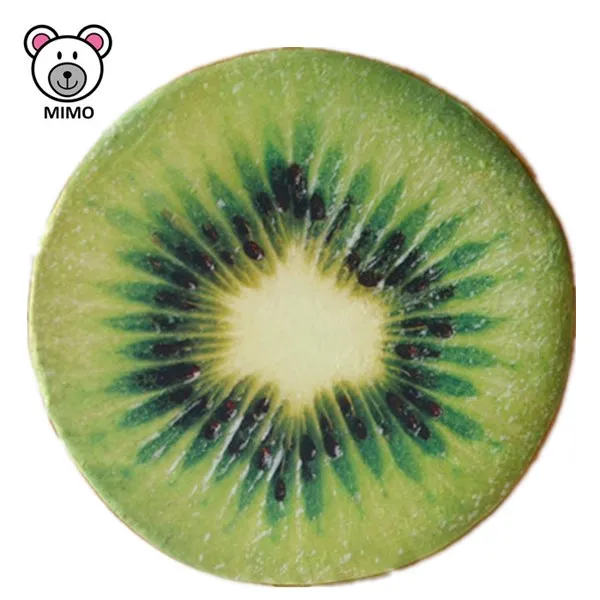 Creative 3D fruit cushion cushion watermelon plush toy kiwi sofa pillow pillow