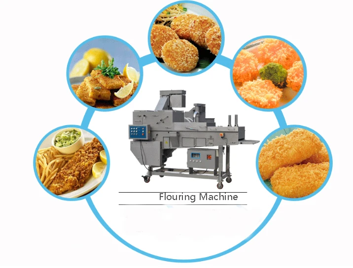 Meat Processing Chicken Electric Powder Coating Machine Equipment For Food