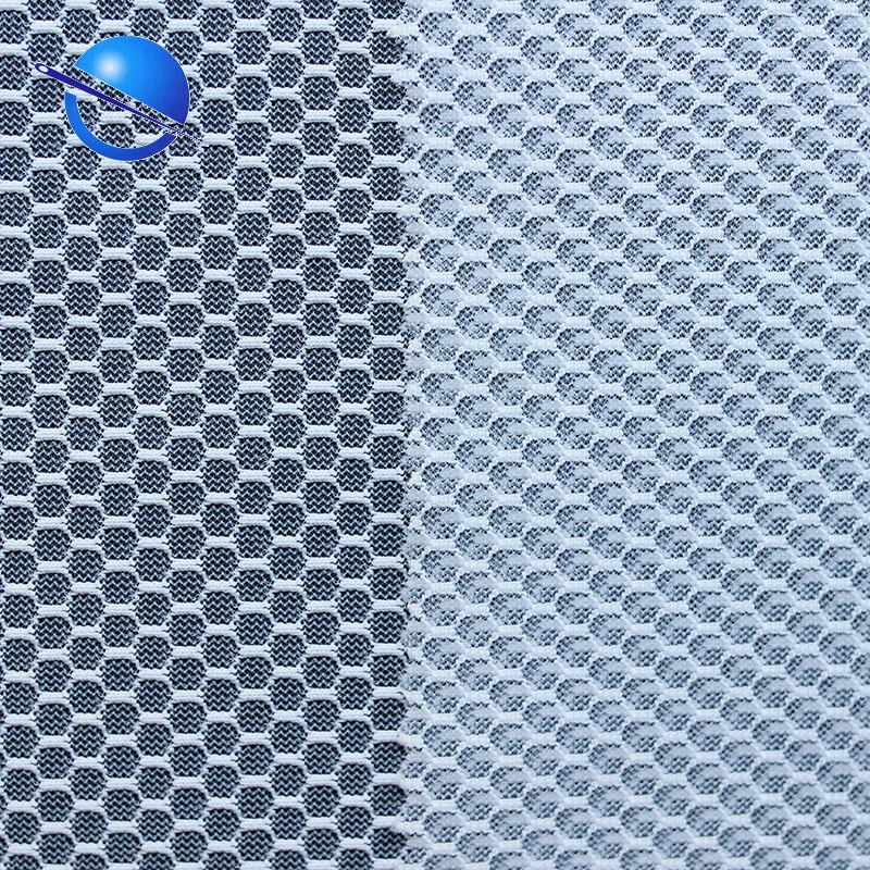 warp knitted non-stretch honeycomb mesh fabric for outdoor garment