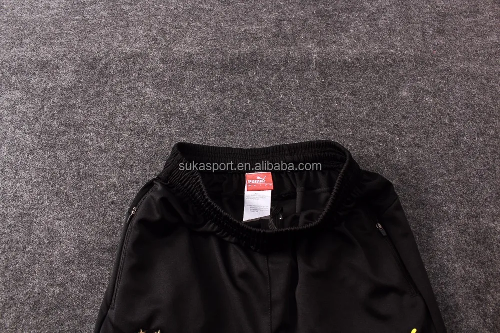 Dortmund 2017/18 season football jaket full zip good quality soccer sweater training suit