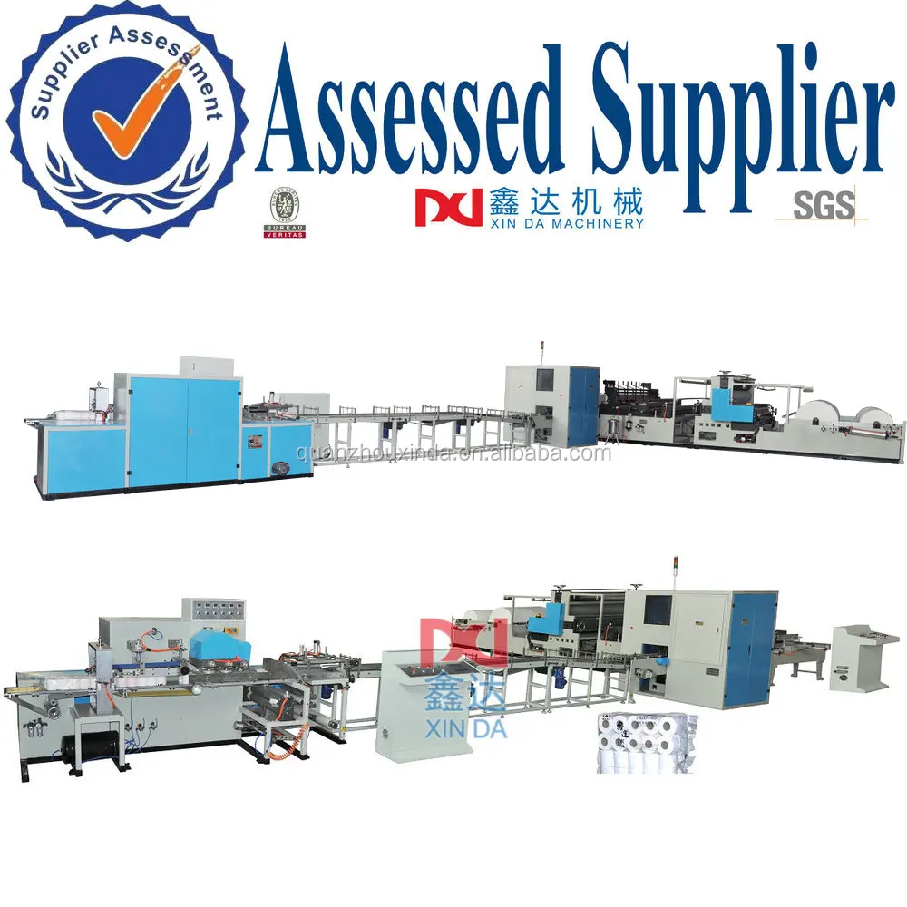 Низкая инвестиционная высокая прибыль бизнес туалетной бумаги и кухонное полотенце производственной линии