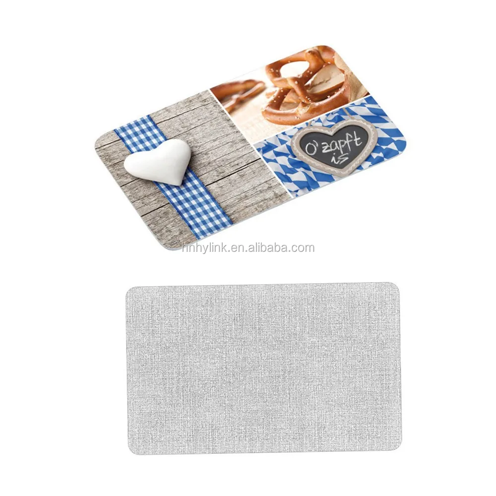 Custom Printing Melamine Laminate Breakfast Board HPL Breakfast Plate Wooden HDF Cutting Board
