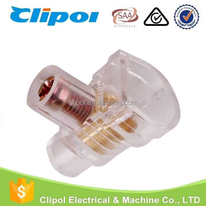 Один винт изолированный конец шнура терминалы электрические разъемы