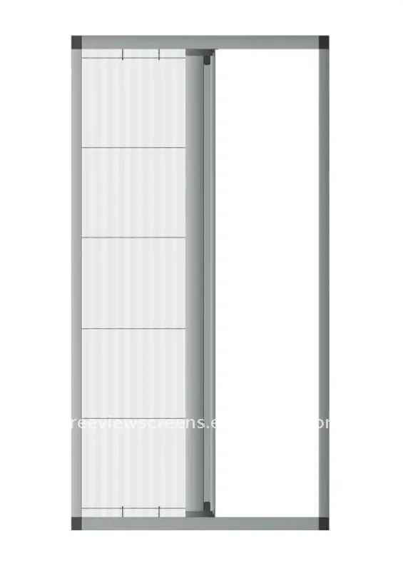 
Pleated door screen PAH3020S.B1 