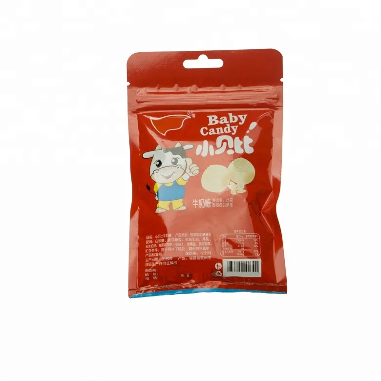 
26g bag packing milk soft candy small package 