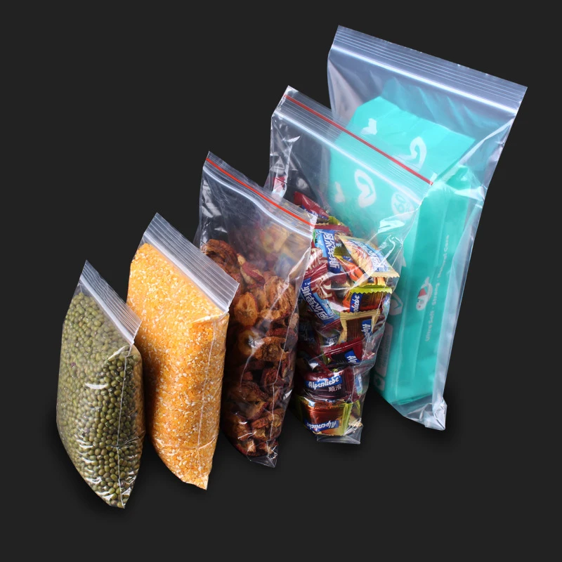 
LDPE Plastic bag with zipper 