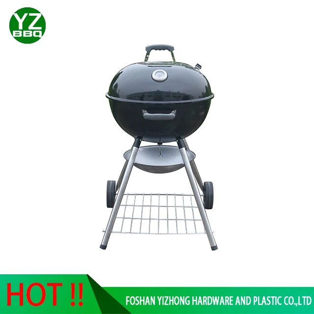 Угольная решетка Weber 58 см Deluxe Styel, уличная конвейерная тележка
