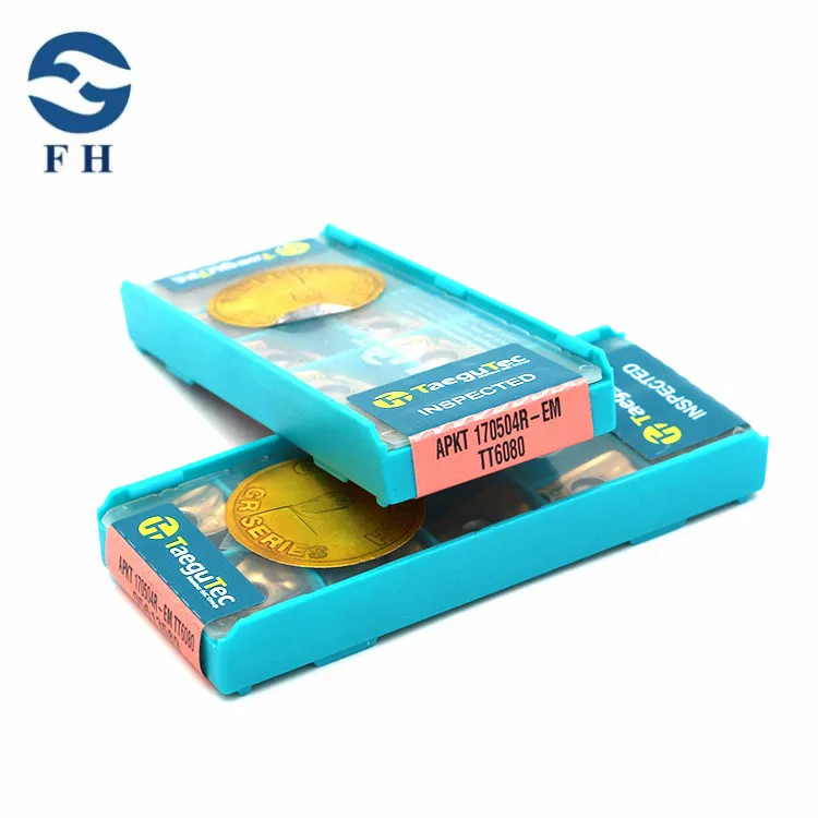 Taegutec inserts milling tools tungsten cutting tool APKT1705PER-EM TT6080