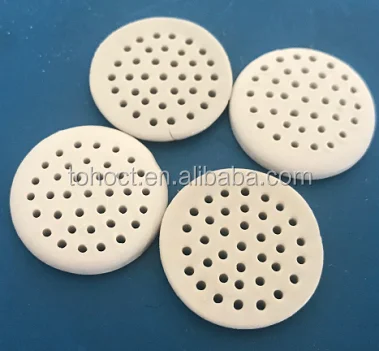 Porous porcelain alumina ceramic substrate disc plate