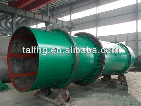 
Animal manure fertilizer making machine/rotary drum granulator 