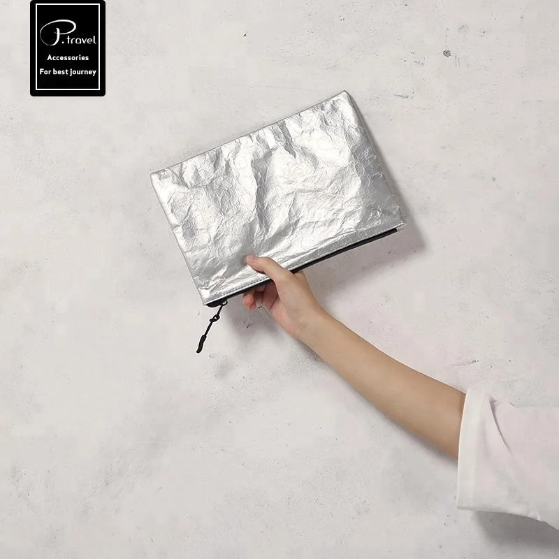 P.Travel Custom Logo Fashionable Breathable Christmas Blank Zipper Clutch Cosmetic Pouch Wallet