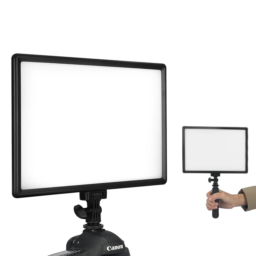 Kingma 95+ high CRI Dimmable ultra slim built in 8000mAh battery LED video light for portrait shooting live video lighting
