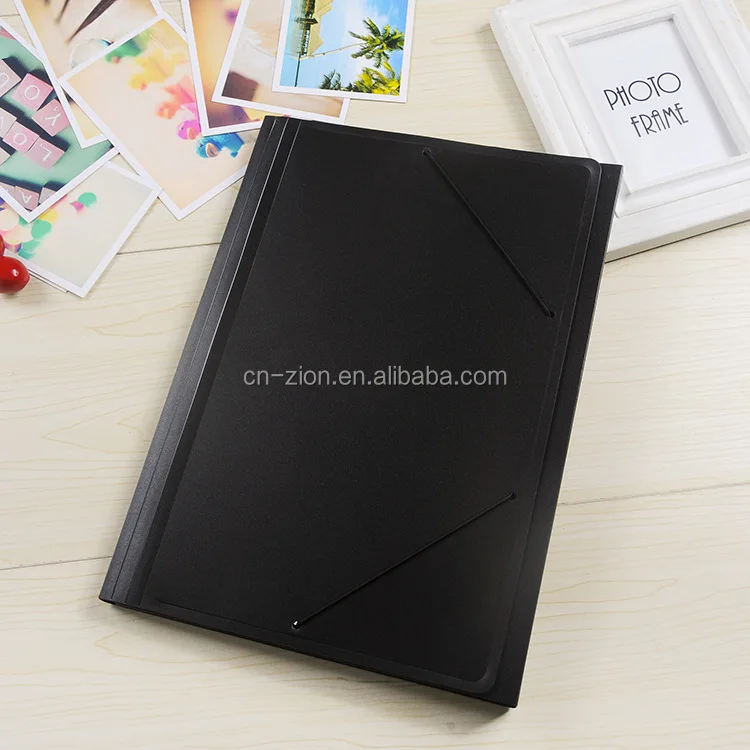 high quality environmental protection PP bungee expanding file custom color logo Business file folder