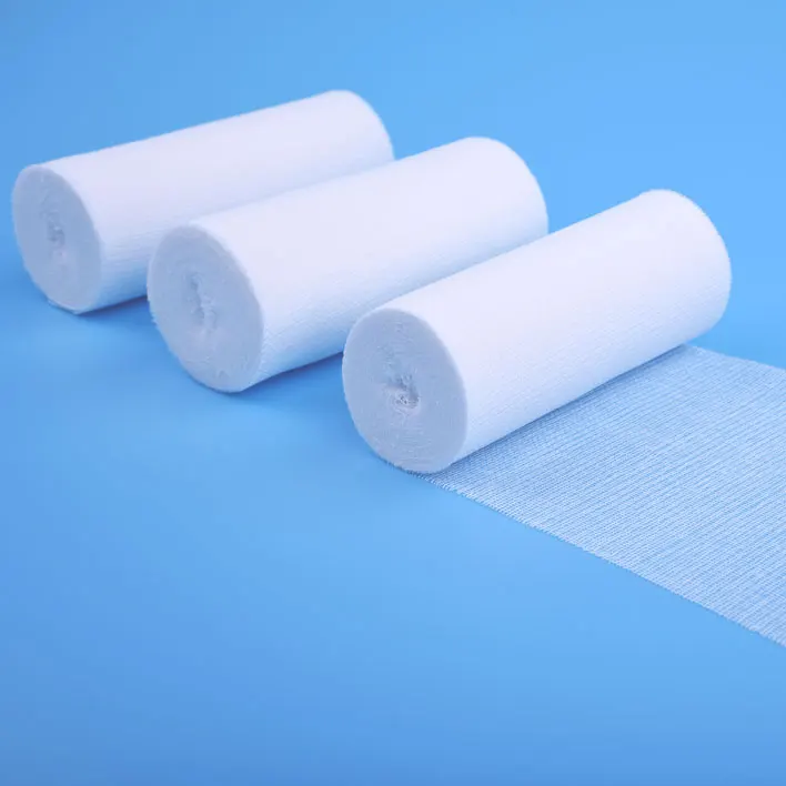 Surgical Wound Dressing Medical Gauze Roll Bandage Gauze Bandage Roll