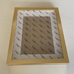 Золотая, белая, красная, коричневая деревянная рамка, 3d теневая коробка, настенная художественная рамка, оптовая продажа