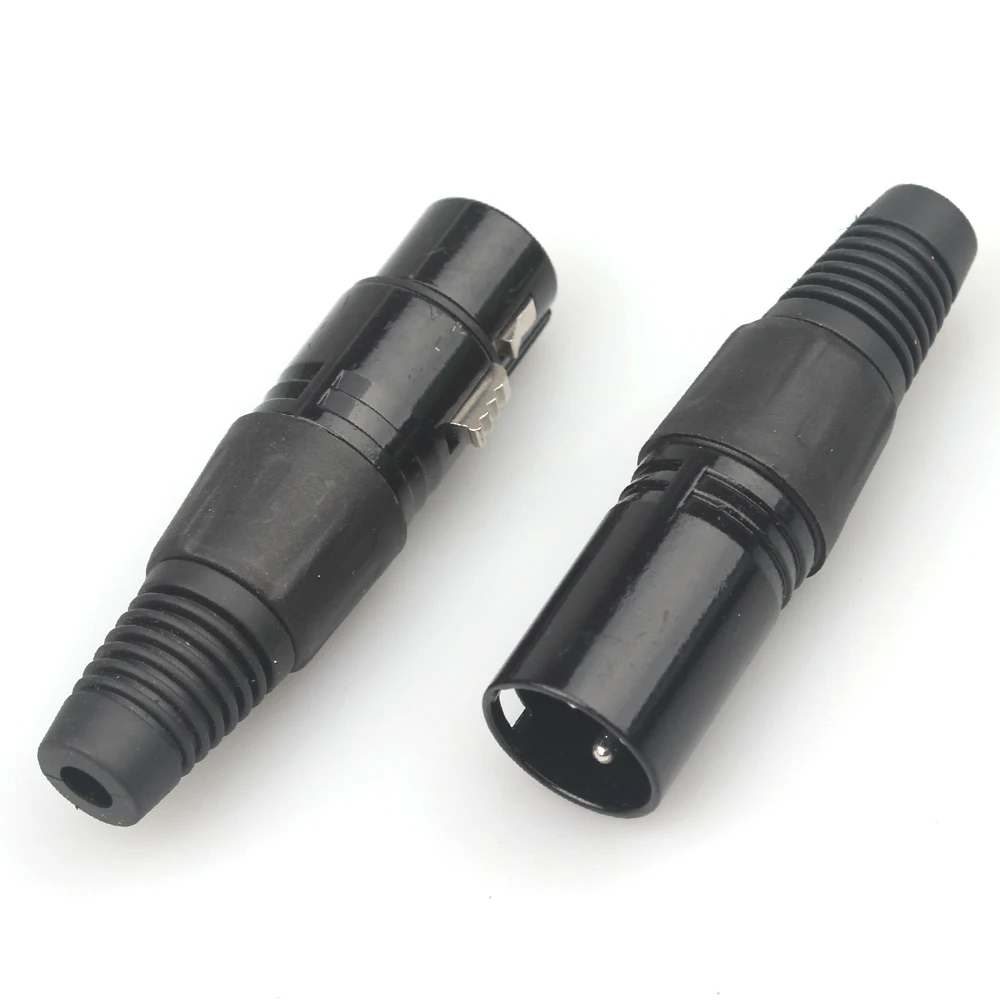 3-контактный 3 pincannon Электрические xlr Мужской Женский Разъем