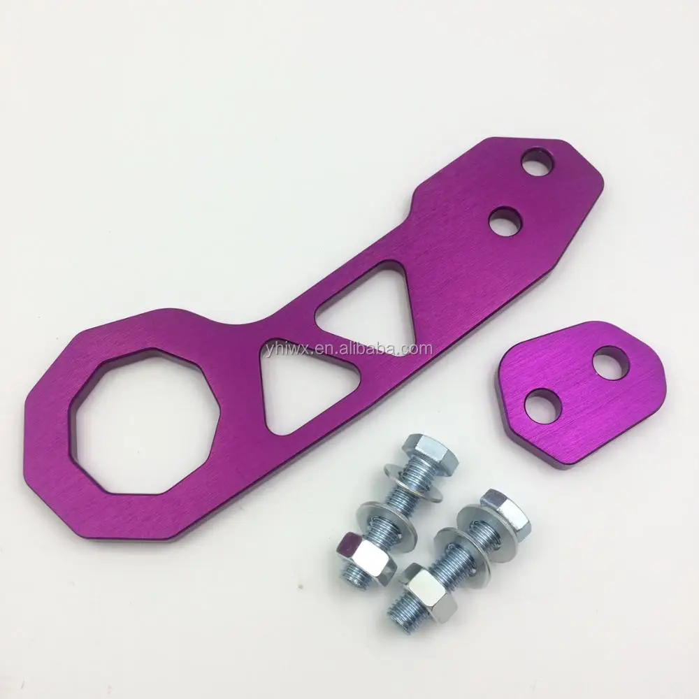 Универсальный алюминиевый передний буксировочный крюк для гоночных автомобилей