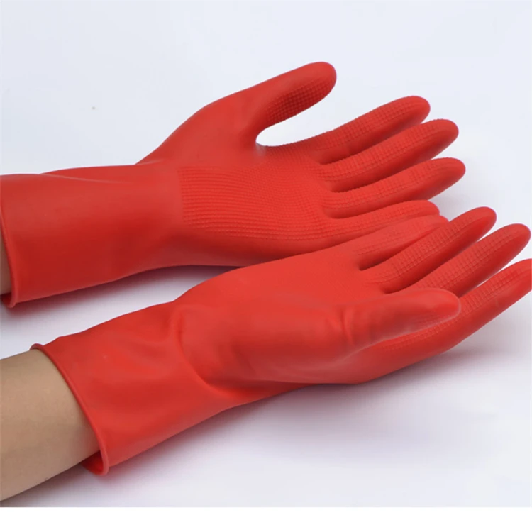 
Durable latex gloves manufacturers reject rubber gloves chenille cleaning gloves 