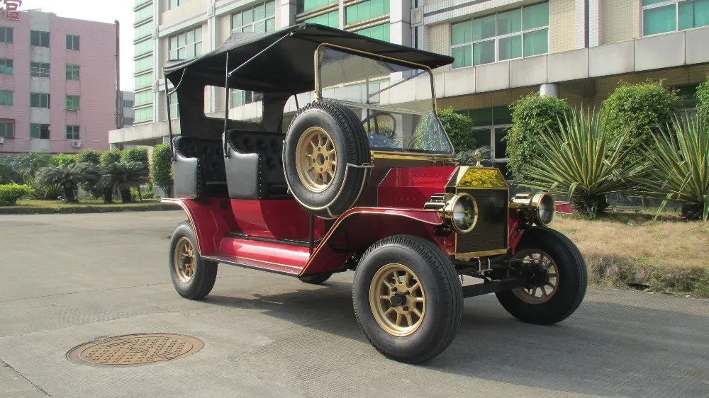 Винтажный Ретро-багги для гольфа с электроприводом 5