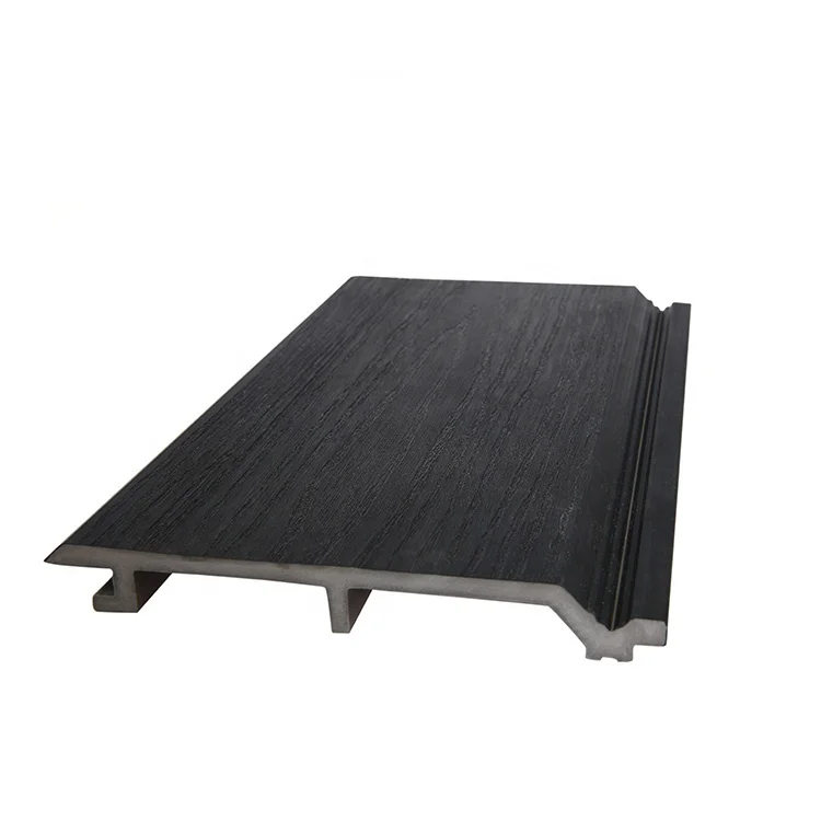Exterior wood wpc siding wall panel or wpc weatherboard cladding
