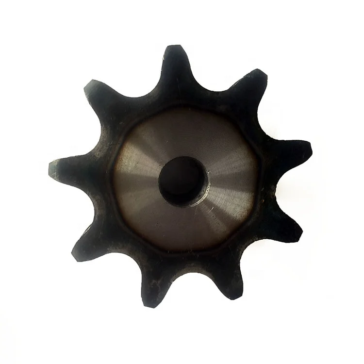 Industrial use machine parts custom steel gear 8 tooth cnc sprocket for chain drive