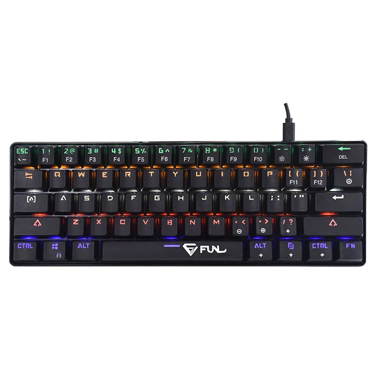 87 Keys Professional Mechanical Keyboard Small Layout No Numeric Keypad