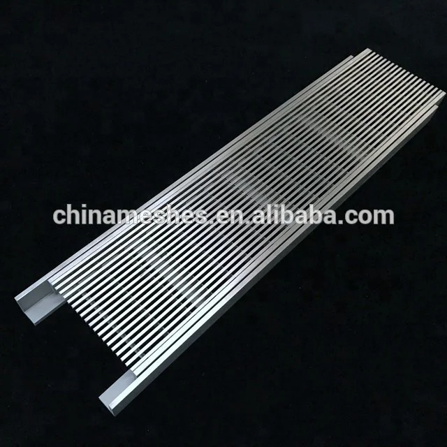 SS 304 316 stainless steel swimming pool overflow grating/drainage trays