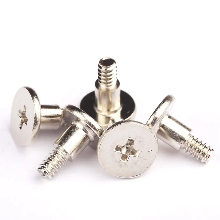 m2 m3 Stainless Steel Ultra Low Profile Head Phillips Small Shoulder Screw