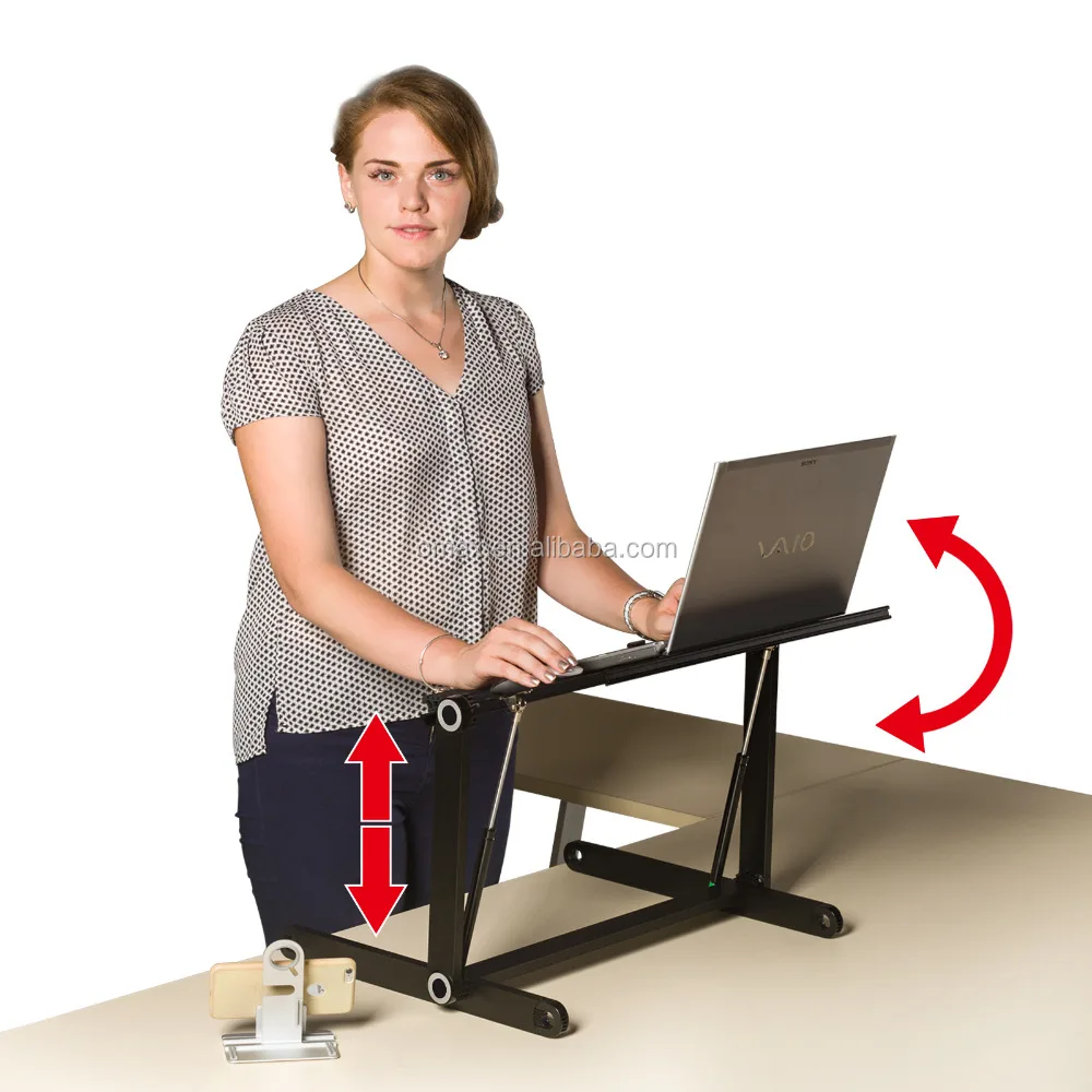 OMAX new desk sitting and standing table for office working