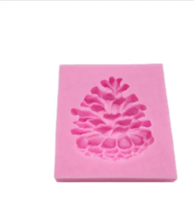 3D Lovely Lacebark Pine Plant Shape Cake Decorating Tools Baking Mold Fondant Silicone Mold