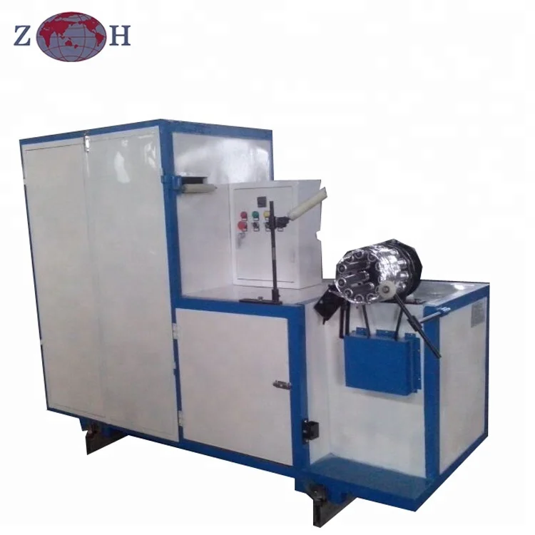Ventilation purpose aluminum flexible duct pipe making machine