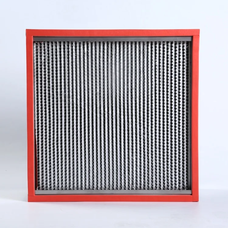 High temperature resistance high efficiency HEPA filter for oven equipment