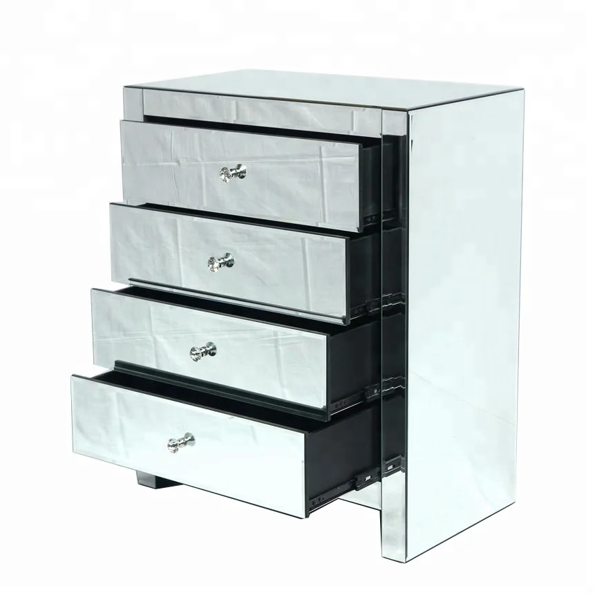 Best Quality Mirrored Furniture 6 Chest of Drawer Dresser