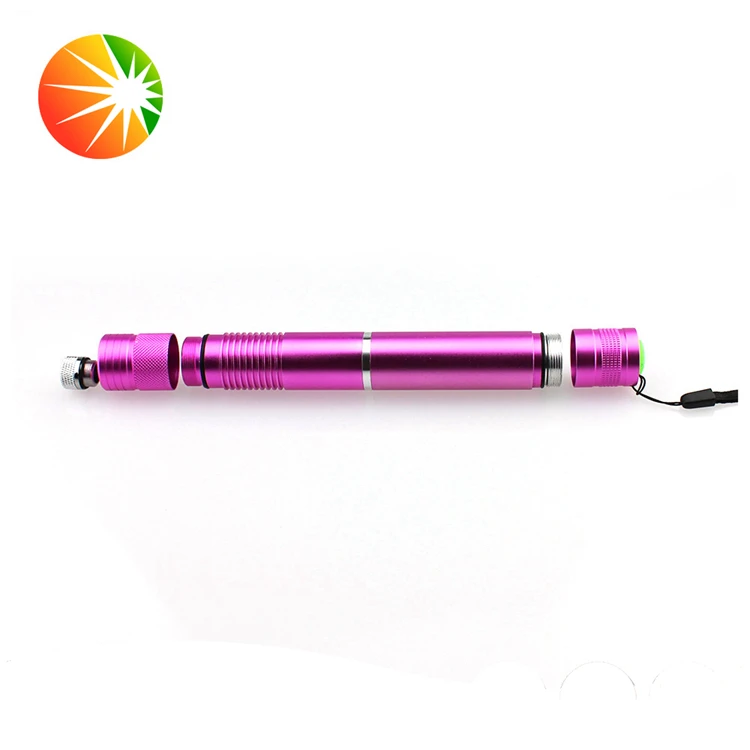 LM808-B blue pointer  for burning match hunting indicator flash light guiderwith box for cutting and light match and cigar