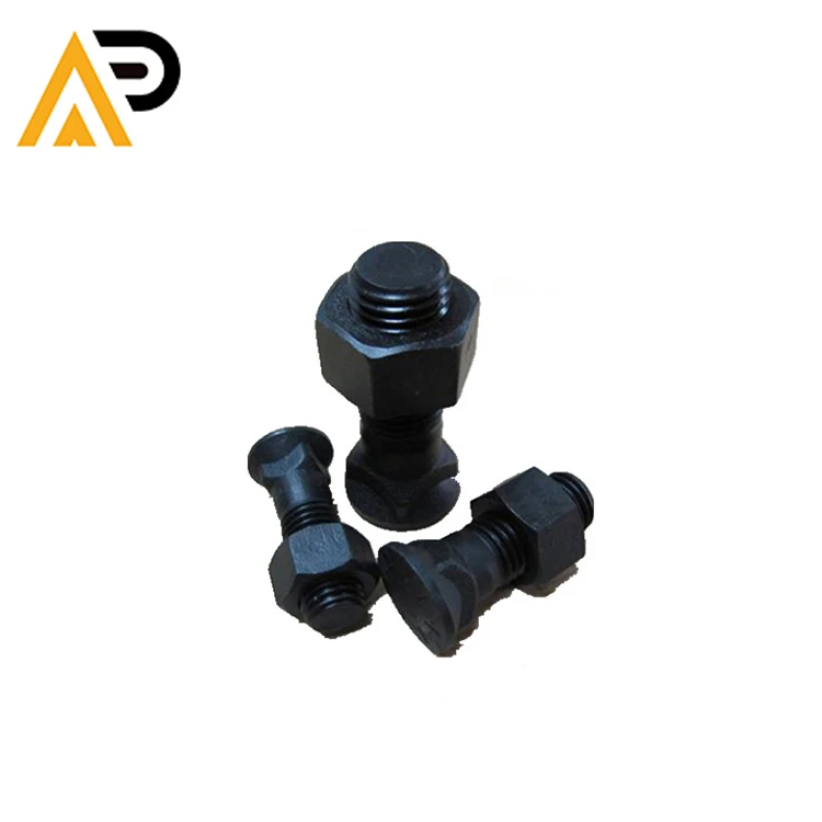 
Hot sales Standard undercarriage parts Grade 12.9 track bolt and nut 