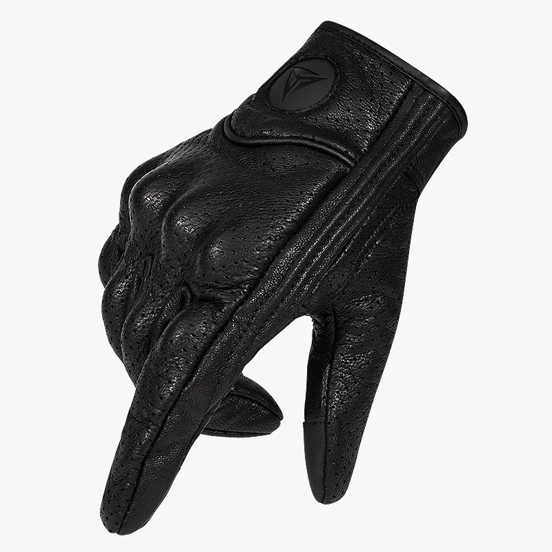 
High quality motorcycle safety gloves anti   fall touchscreen motorcycle leather riding gloves 