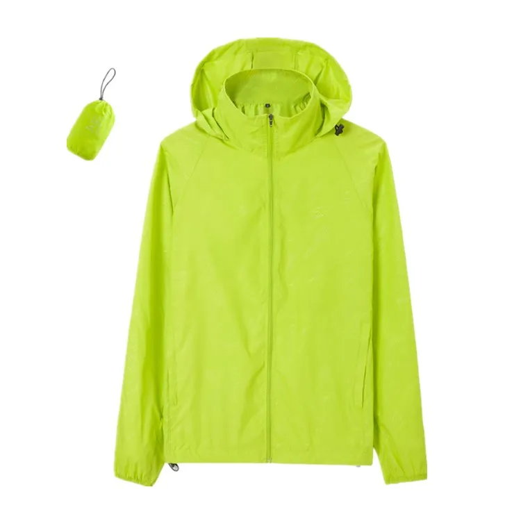 Unisex Outdoor Anti UV Water-Resistant Quick Dry Thin Skin Windbreaker Hooded Jackets for women and mens