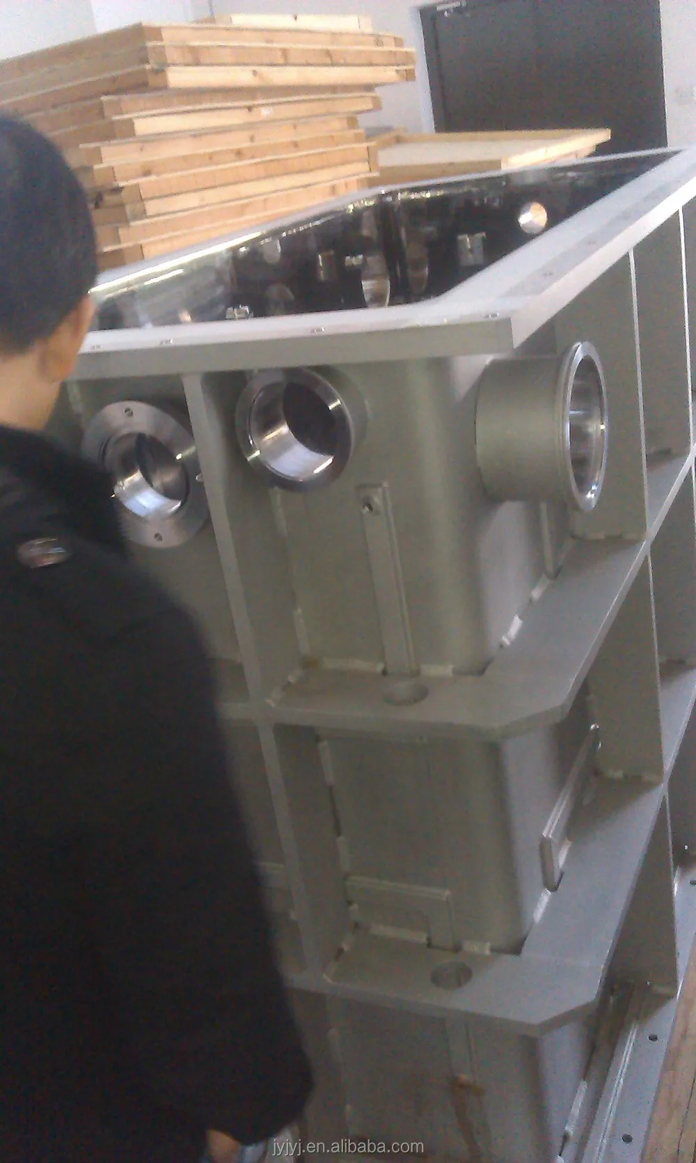 Super size 304 stainless steel vacuum furnace body