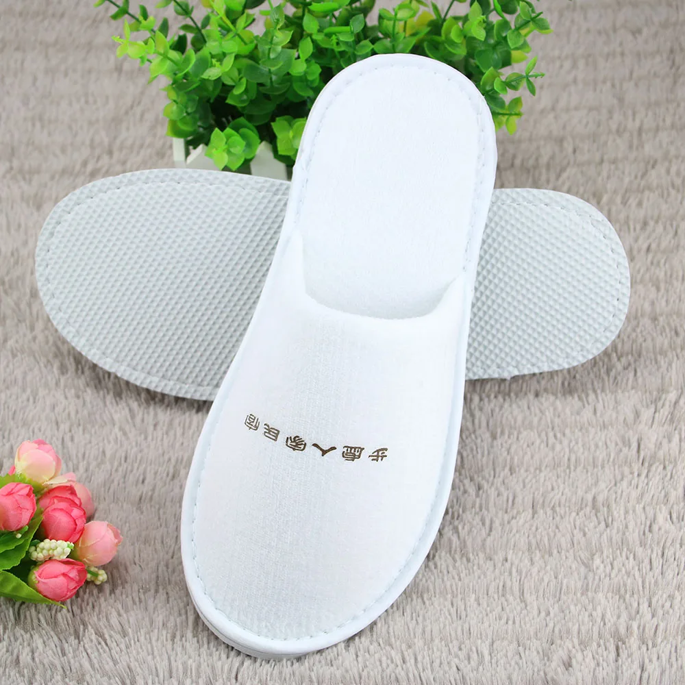 disposable  low price soft unisex slipper for spa  hotel
