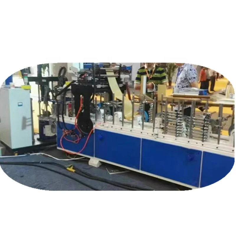 
MS-600A PVC film cold glue wrapping machine for profile 13 