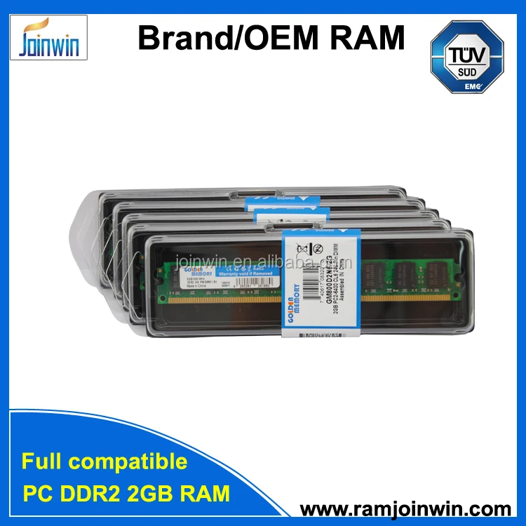 Enjoy Lifetime warranty ddr2 2gb 800mhz 128M*8/16C ddr ram memory