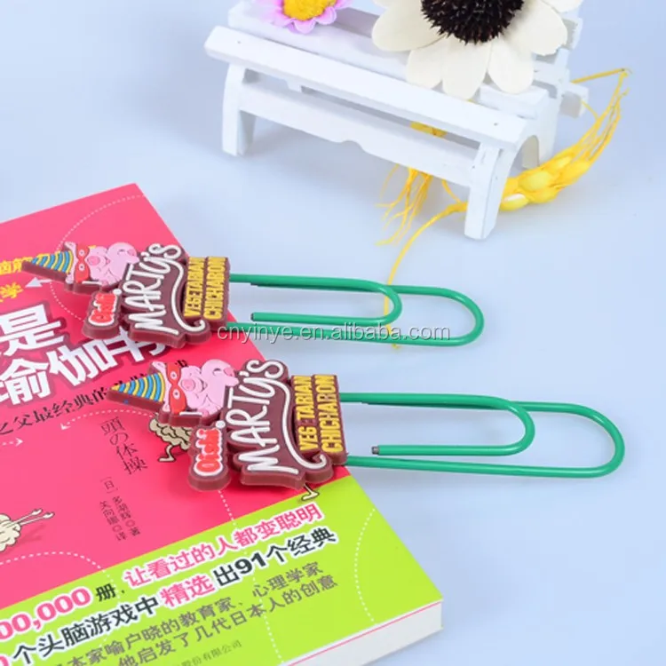  Пластиковые зажимы для бумаги на заказ закладки милые с мультяшным рисунком универсальные школьников