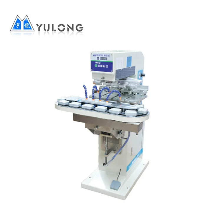 
4 color pad printer YYZ4-300-90 shoe printing machine 