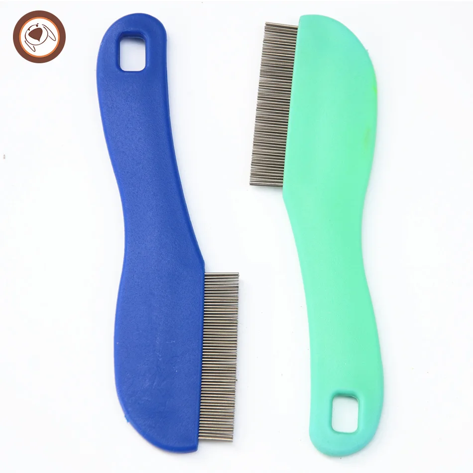 Good quality durable plastic handle lice comb suitable for child and adult