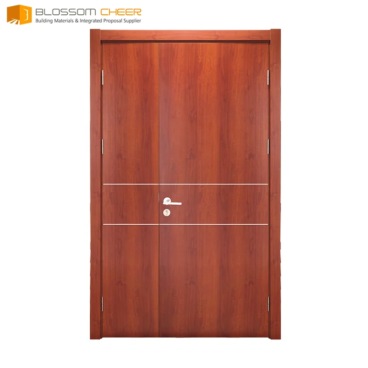 Бангладеш межкомнатной двери конструкции с грунтовки и деревянная рамка деревянные двери для Австралии