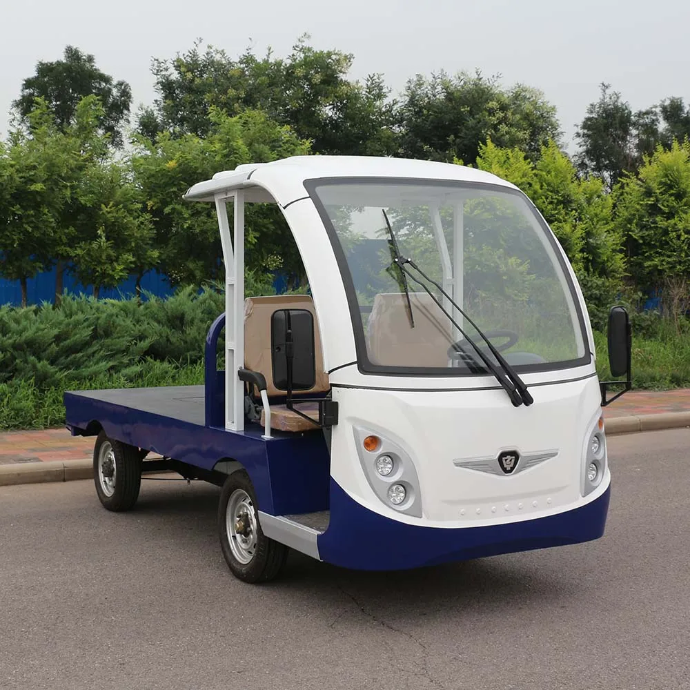4 Wheel Electric Trucks Made in China Zhongyi Customized Automatic Truck Cars Left 8V145AH * 6 Lead Acid Battery CE & ISO 9001