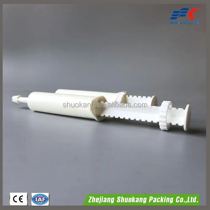 
 Шприц для ветеринарной пластмассы 30 мл  