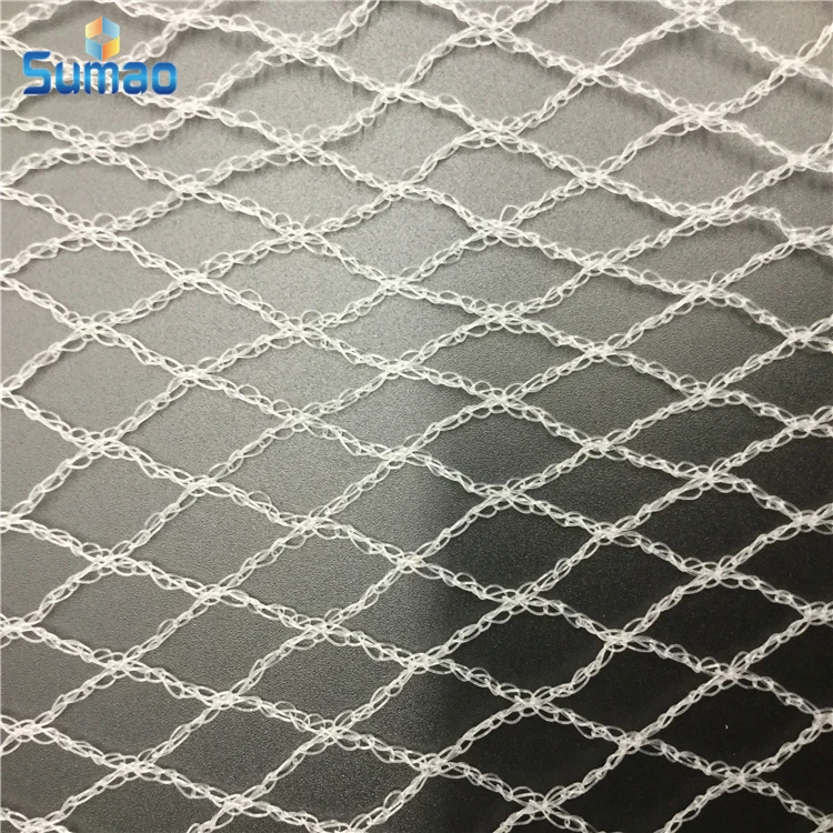 White color virgin new HDPE anti bird net with uv treated