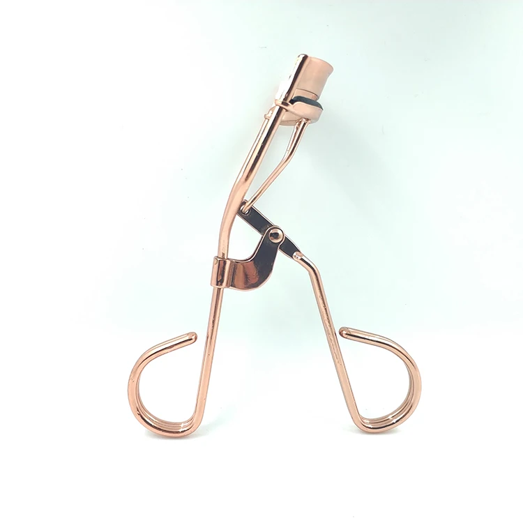 Hot Sale Cosmetic Makeup Tool Accessories Eyelash clips Rose Gold Makeup Eyelash Curler