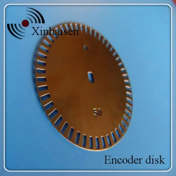 Acid etching metal hardware parts steel encoder wheel disk